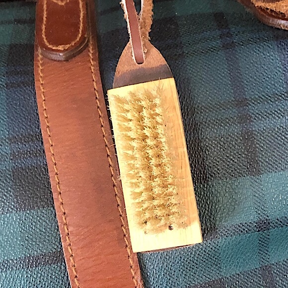 K RALPH LAUREN Black Watch Plaid Speedy Boston Travel Vacation Camp Shoulder Bag - Picture 8 of 17